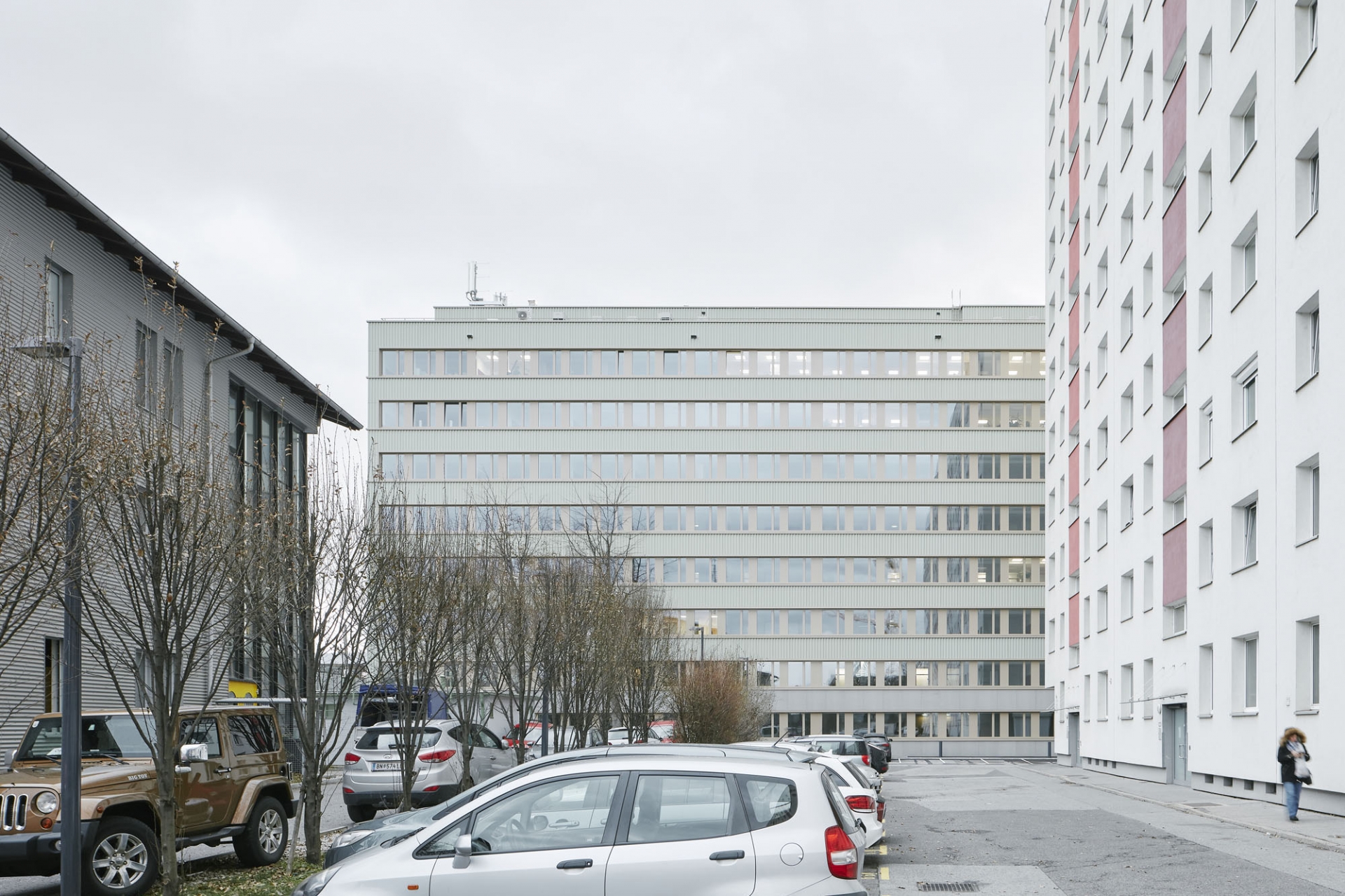 Schenker Salvi Weber Revitalisierung ÖBB Bürohaus Praterstern